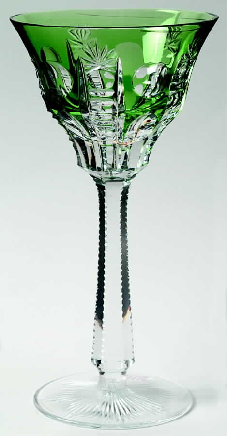 UNK1815 Light Green Water Goblet by Unknown Manufacturer-1