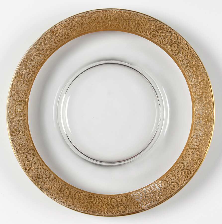 UNK1816 Clear Salad Plate by Unknown Manufacturer-1