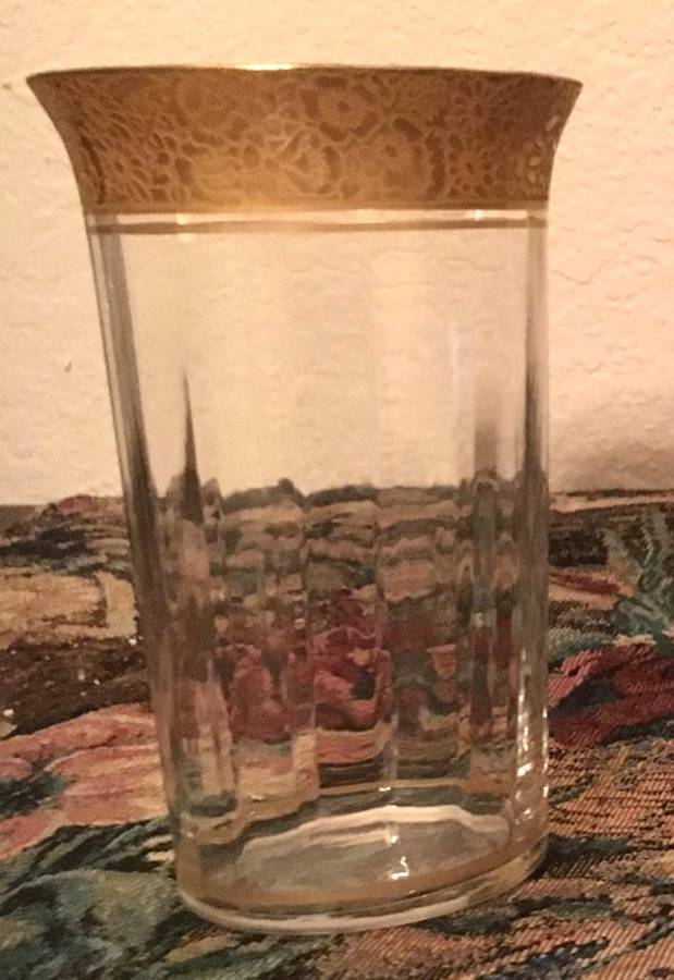 UNK1816 Clear Flat Tumbler by Unknown Manufacturer-1