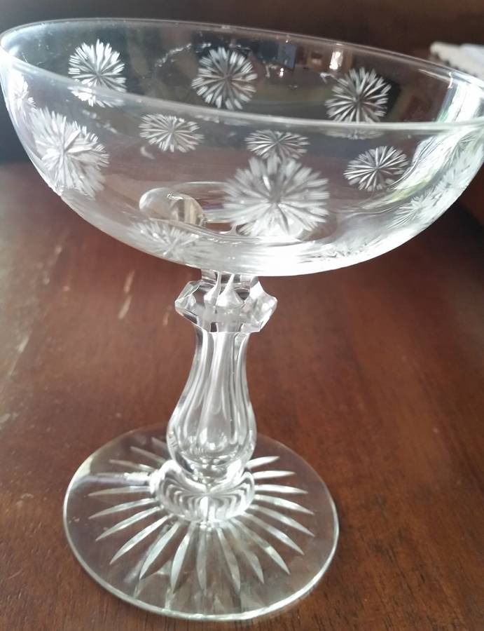 Unk1602 Champagne/Tall Sherbet by Unknown Manufacturer-1