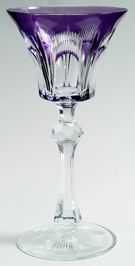 UNK1838 Amethyst Water Goblet by Unknown Manufacturer-1