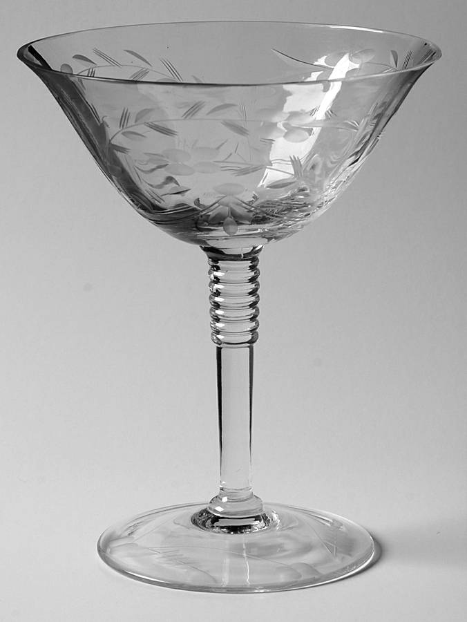 Unk1843 Champagne/Tall Sherbet by Unknown Manufacturer-1