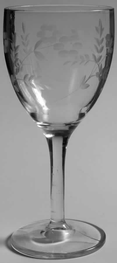 UNK1854 Water Goblet by Unknown Manufacturer-1