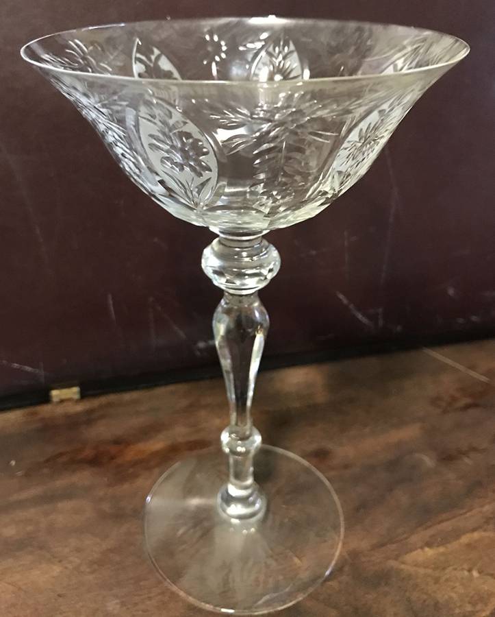 Unk1861 Champagne/Tall Sherbet by Unknown Manufacturer-1