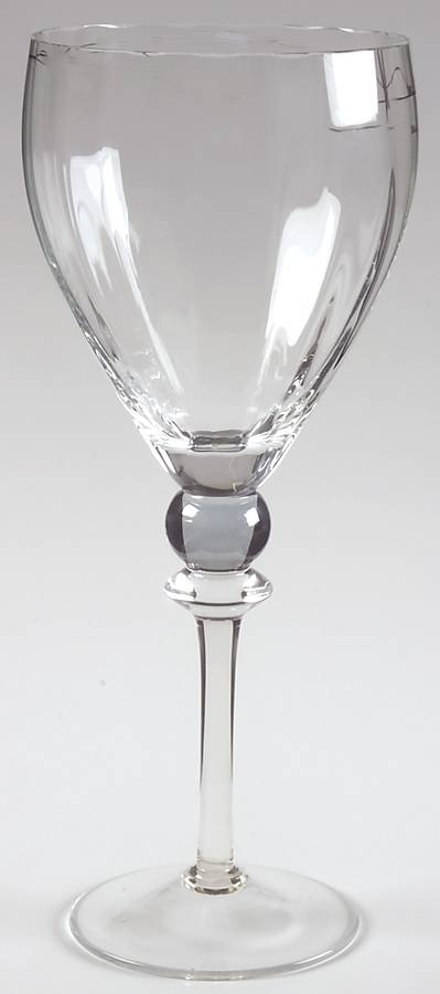 UNK1626 Light Blue Water Goblet by Unknown Manufacturer-1