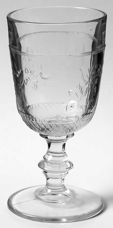 Frog & Spider Water Goblet by Unknown Manufacturer-1