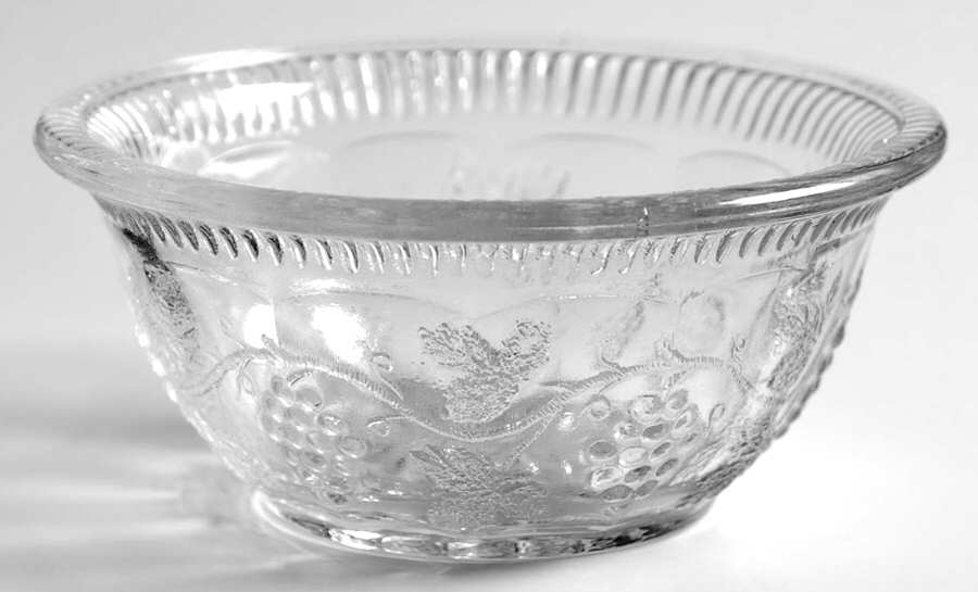 Late Panel Grape Small Fruit Dessert Bowl by Unknown Manufacturer-1