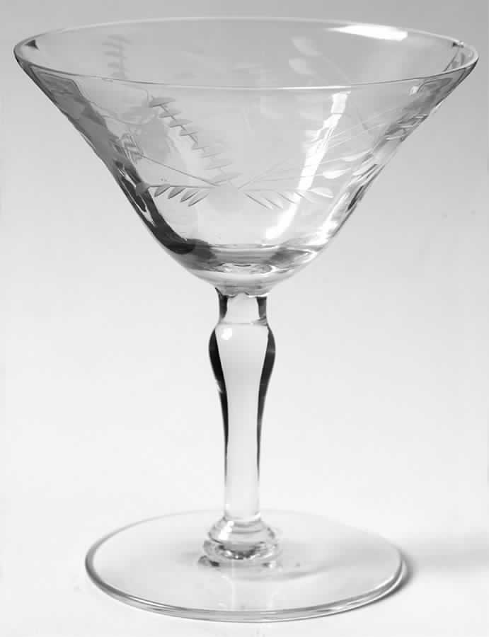 UNK1894 Champagne/Tall Sherbet by Unknown Manufacturer-1