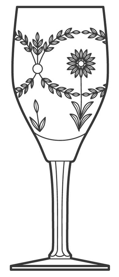 UNK1991 Water Goblet by Unknown Manufacturer-1