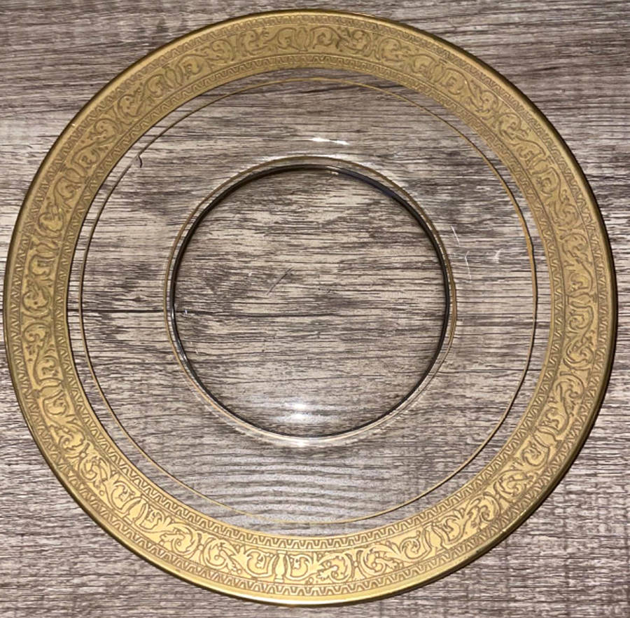 UNK2039 8" Salad Plate by Unknown Manufacturer-1