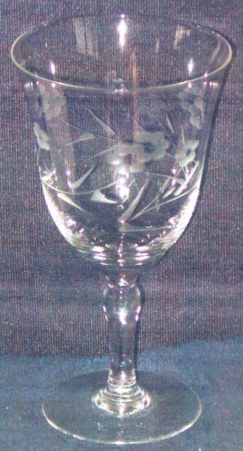 UNK2063 Water Goblet by Unknown Manufacturer-1