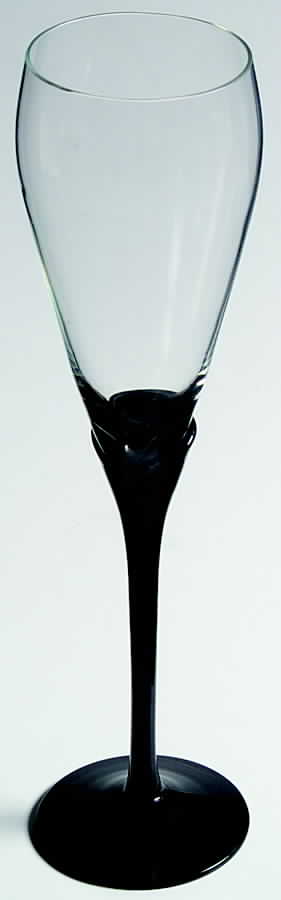 UNK2073 Black Fluted Champagne by Unknown Manufacturer-1