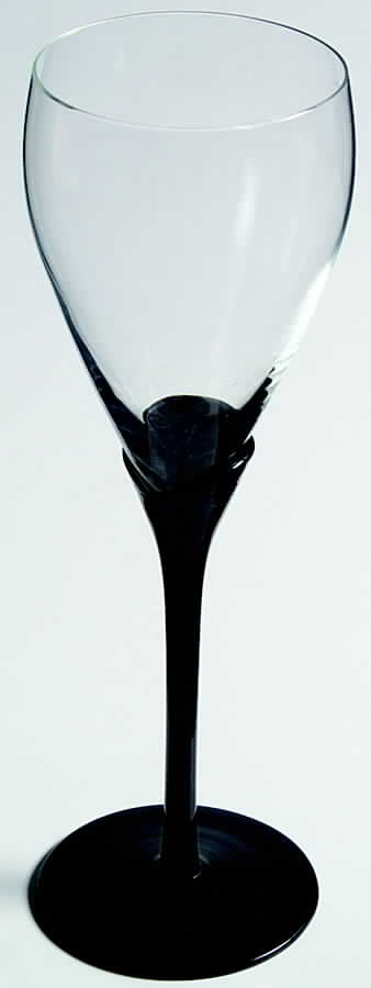 UNK2073 Black Wine Glass by Unknown Manufacturer-1
