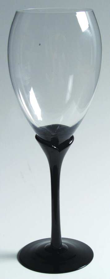 UNK2073 Black Water Goblet by Unknown Manufacturer-1