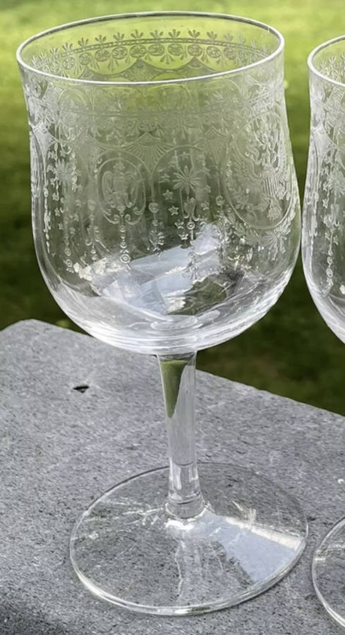 UNK2167 Water Goblet by Unknown Manufacturer-1