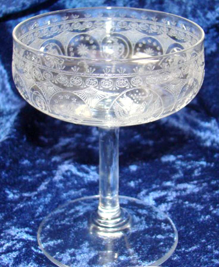 UNK2167 Champagne/Tall Sherbet by Unknown Manufacturer-1
