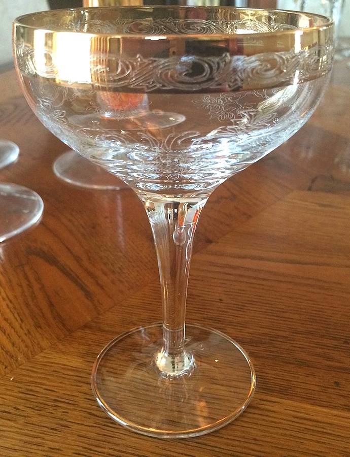 UNK2251 Champagne/Tall Sherbet by Unknown Manufacturer-1