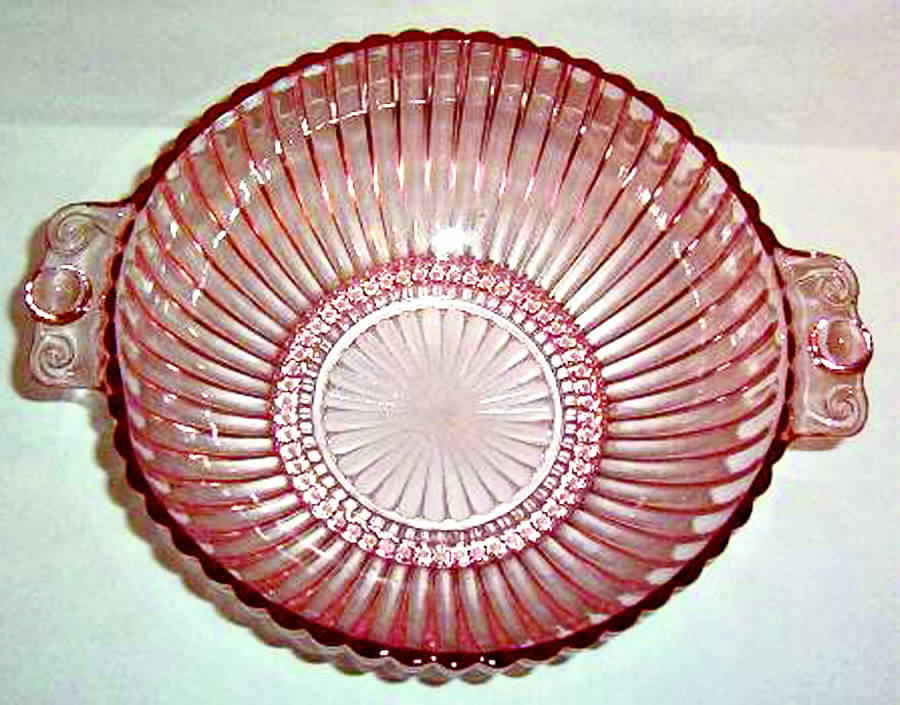 UNK2273 10" Handled Bowl by Unknown Manufacturer-1