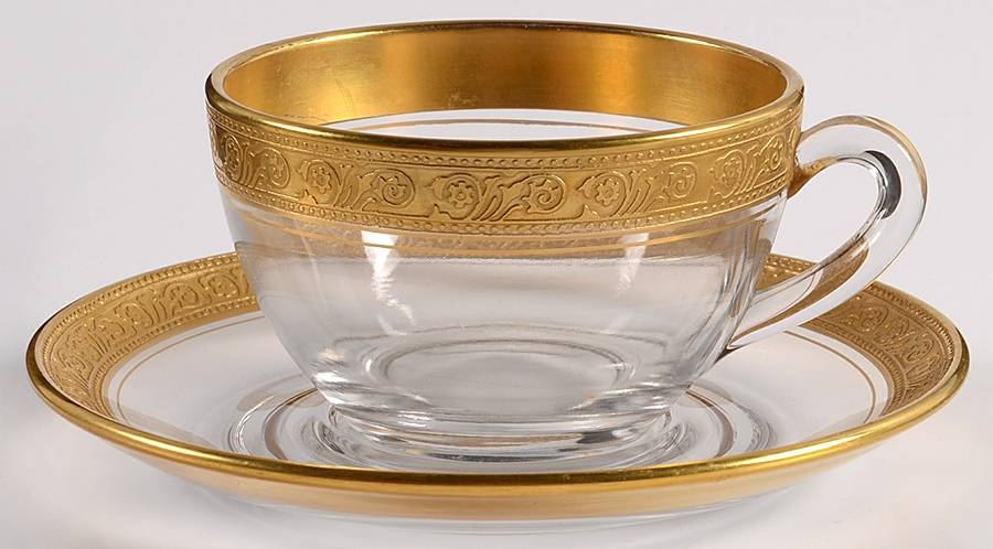 UNK2283 Cup & Saucer Set by Unknown Manufacturer-1
