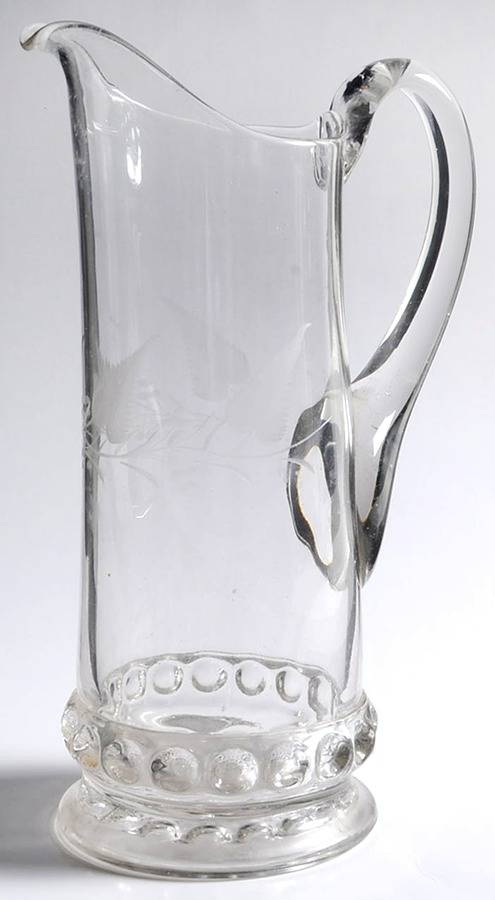 Dakota Cut Fern Berries 40 Oz Pitcher by US Glass-1