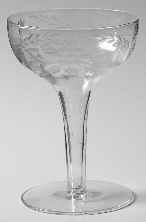 UNK2303 Tall Hollow Stem Champagne by Unknown Manufacturer-1