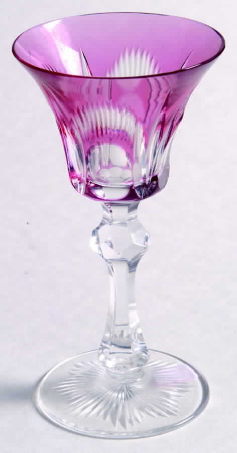 UNK1838 Cranberry Cordial Glass by Unknown Manufacturer-1