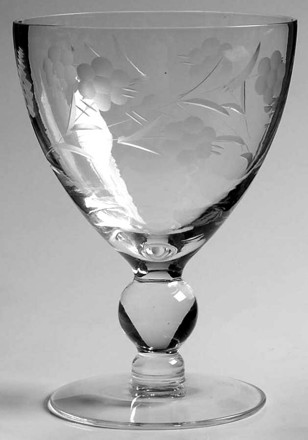 UNK2351 Water Goblet by Unknown Manufacturer-1
