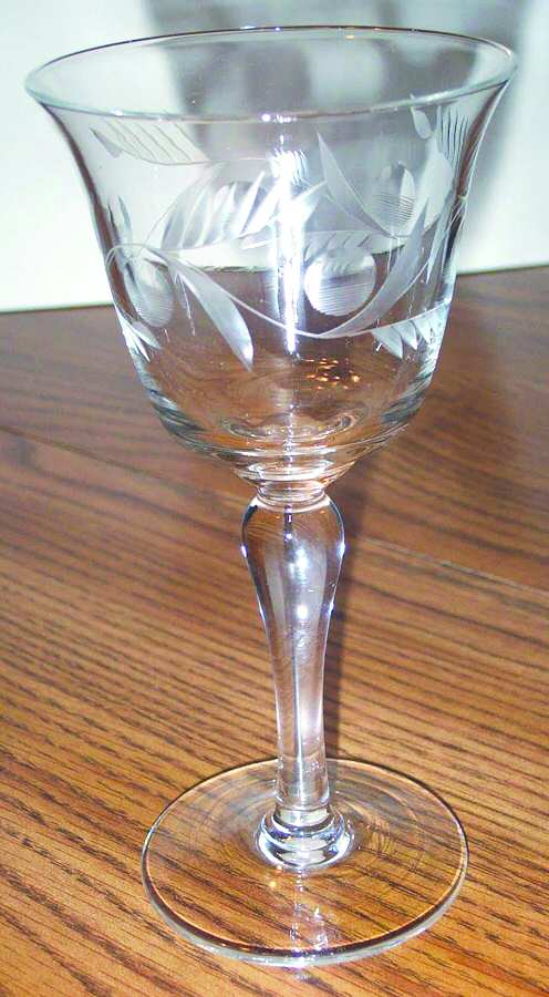 UNK2357 Water Goblet by Unknown Manufacturer-1