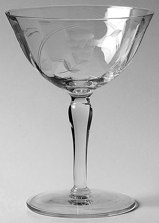 UNK2373 Champagne/Tall Sherbet by Unknown Manufacturer-1