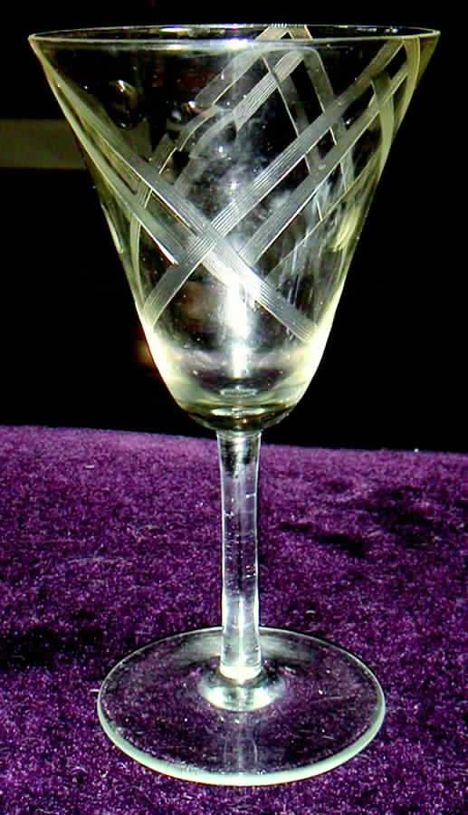 UNK2386 Water Goblet by Unknown Manufacturer-1