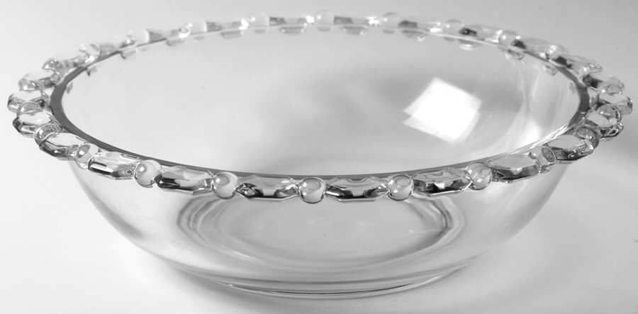 Baguette 11" Salad Bowl by Indiana Glass-1