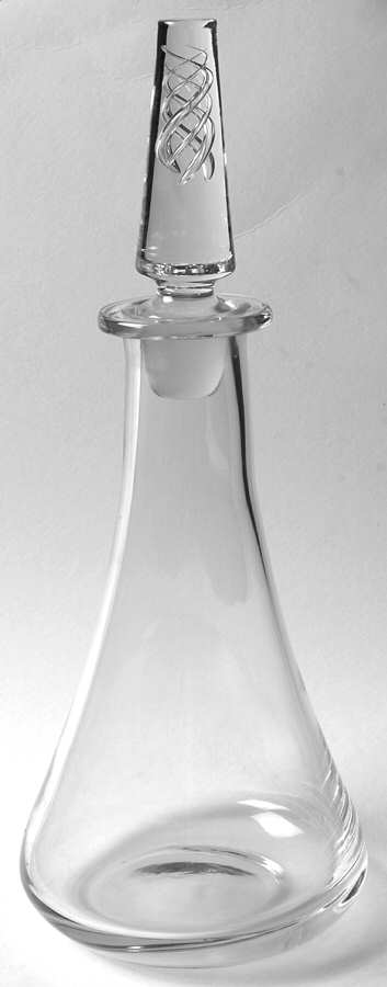 UNK2439 Decanter & Stopper by Unknown Manufacturer-1