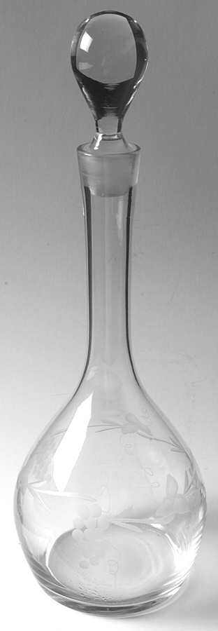 UNK2462 Decanter & Stopper by Unknown Manufacturer-1