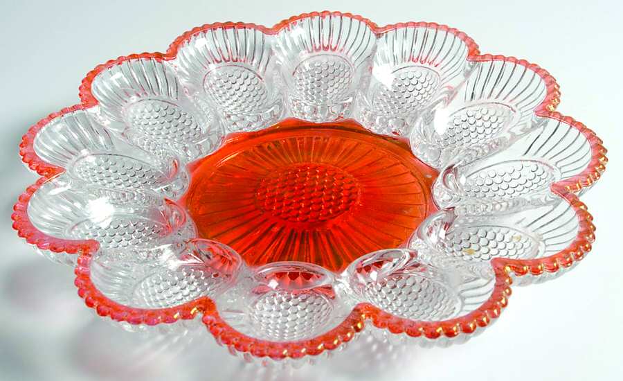 UNK2492 Deviled Egg Server by Unknown Manufacturer-1
