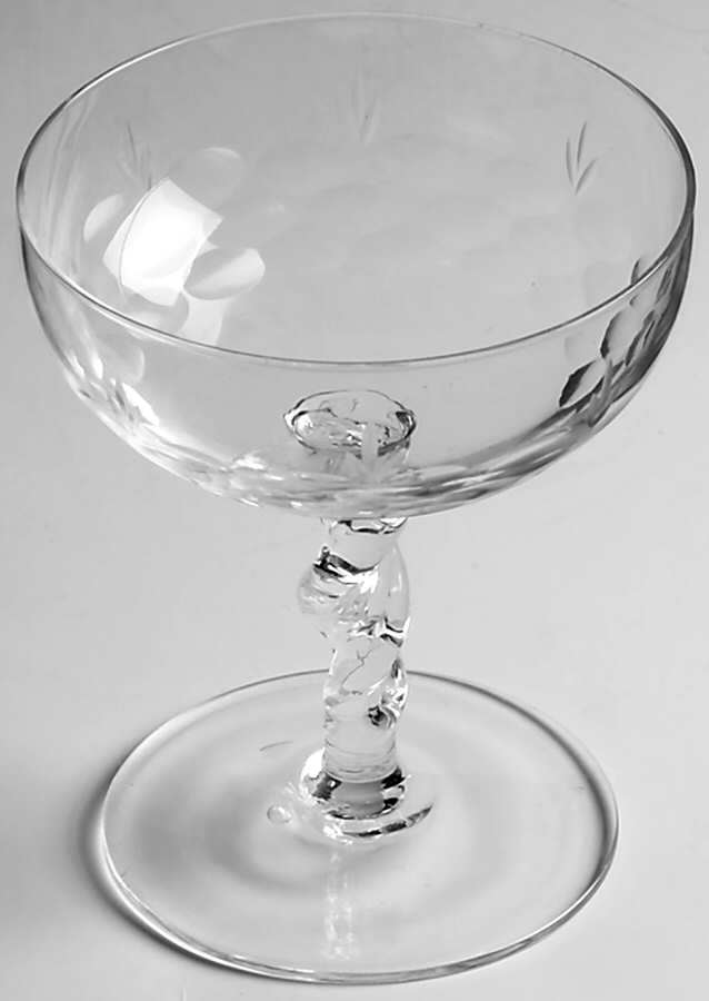 UNK2502 Champagne/Tall Sherbet by Unknown Manufacturer-1