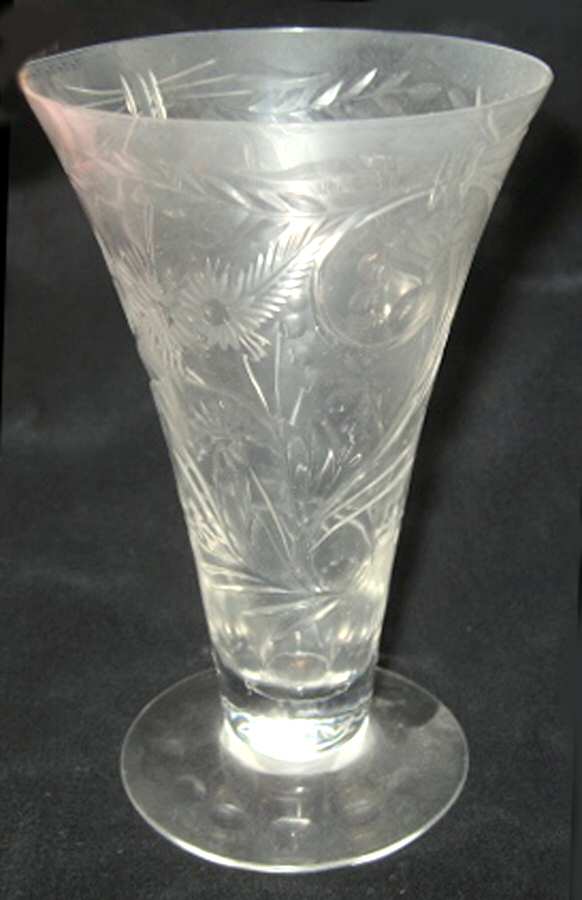 UNK2518 Footed Tumbler by Unknown Manufacturer-1