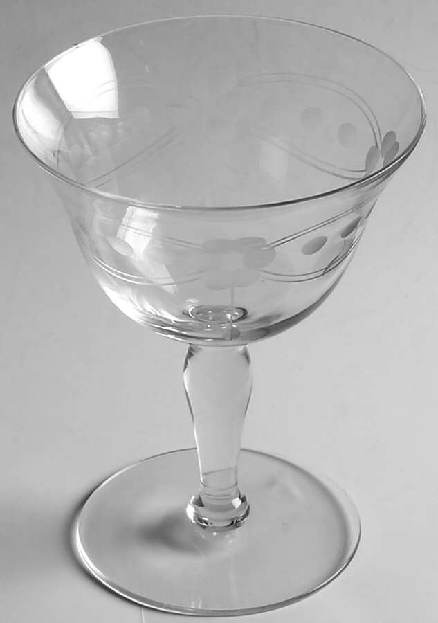UNK2522 Champagne/Tall Sherbet by Unknown Manufacturer-1