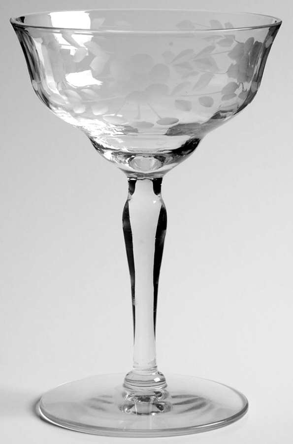 UNK2599 Champagne/Tall Sherbet by Unknown Manufacturer-1