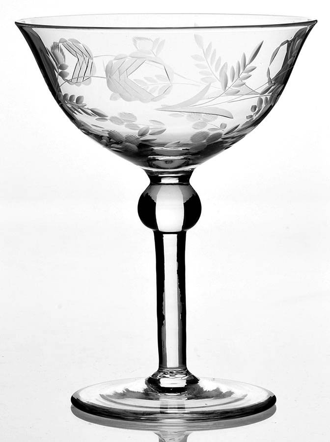 UNK2533 Champagne/Tall Sherbet by Unknown Manufacturer-1