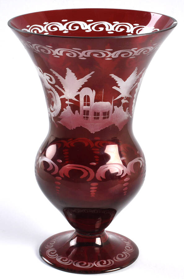 UNK2617 6" Flower Vase by Unknown Manufacturer-1