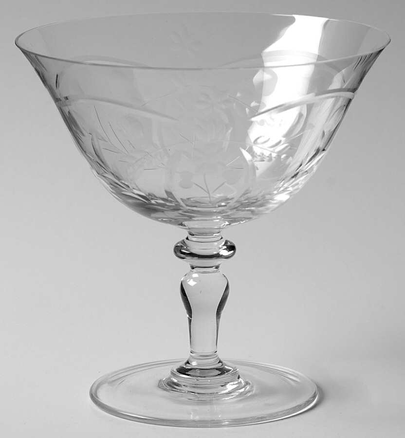 UNK2544 Champagne/Tall Sherbet by Unknown Manufacturer-1