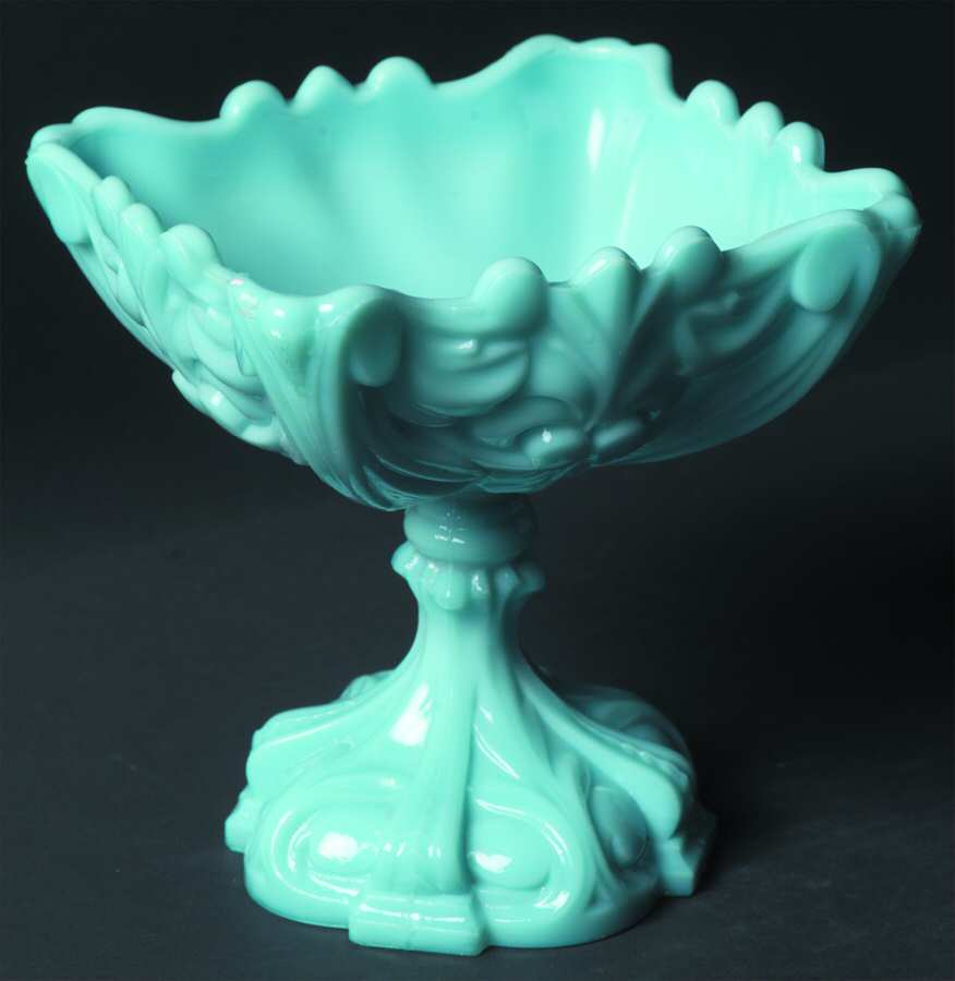 UNK2649 Round Compote (Height X Width) by Unknown Manufacturer-1