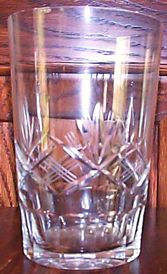 UNK2567 Flat Tumbler by Unknown Manufacturer-1
