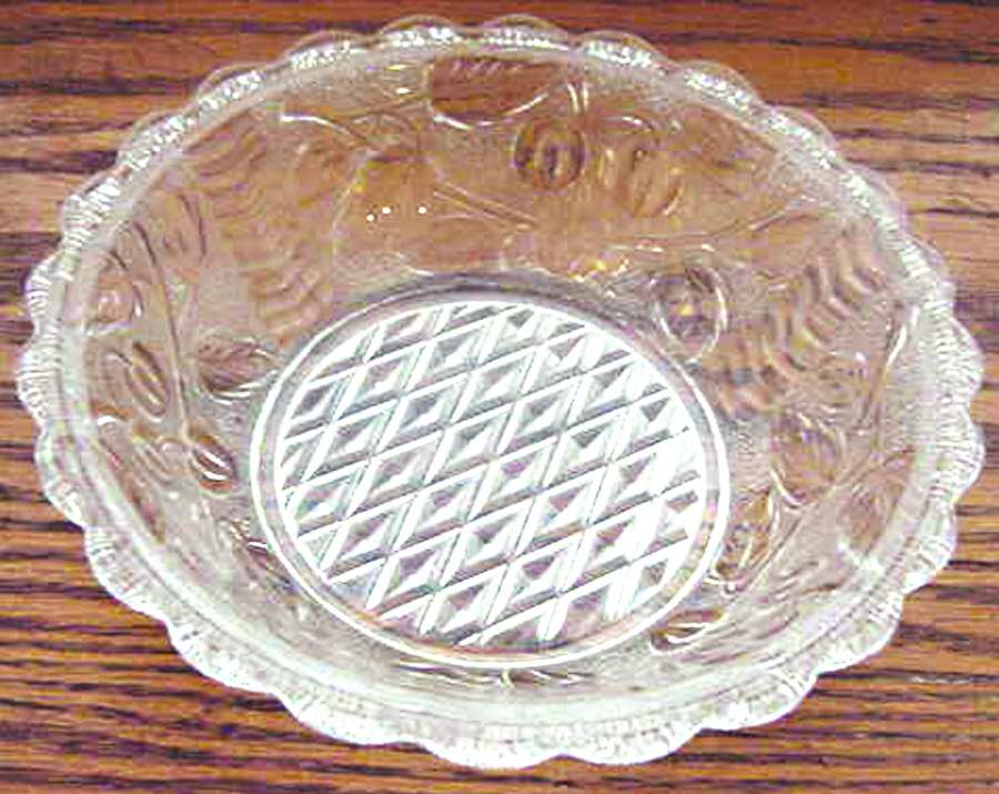 Stippled Cherry Small Fruit Dessert Bowl by Unknown Manufacturer-1