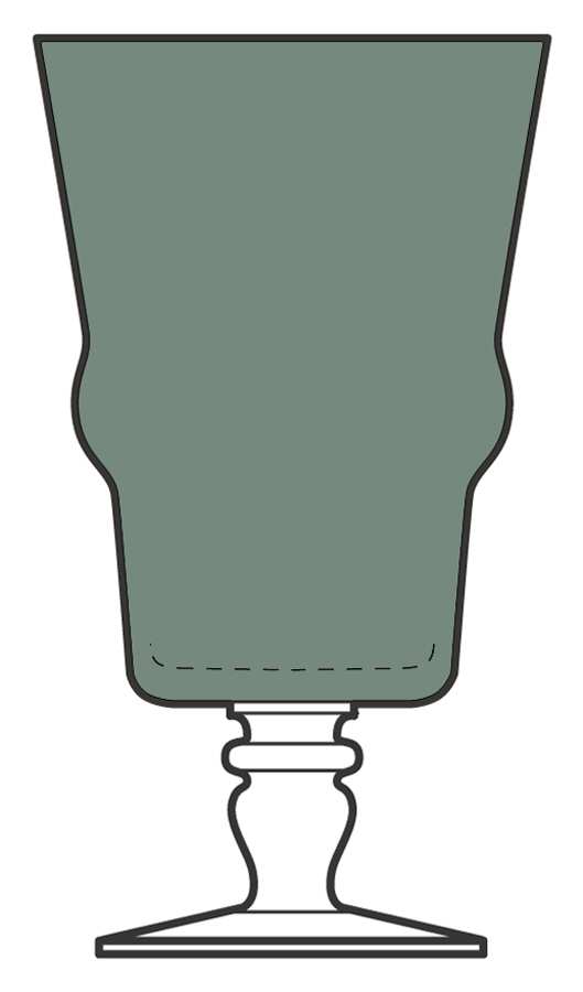 UNK2916 Water Goblet by Unknown Manufacturer-1