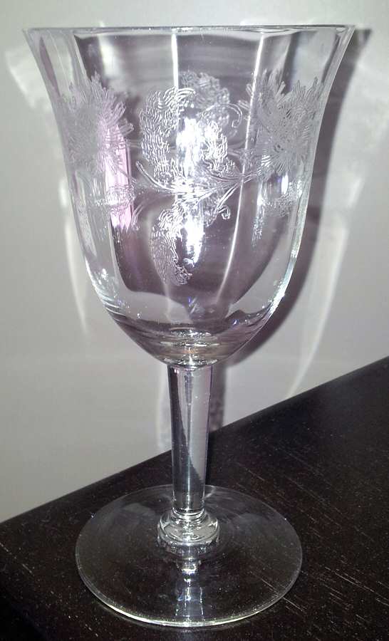 UNK2925 Water Goblet by Unknown Manufacturer-1