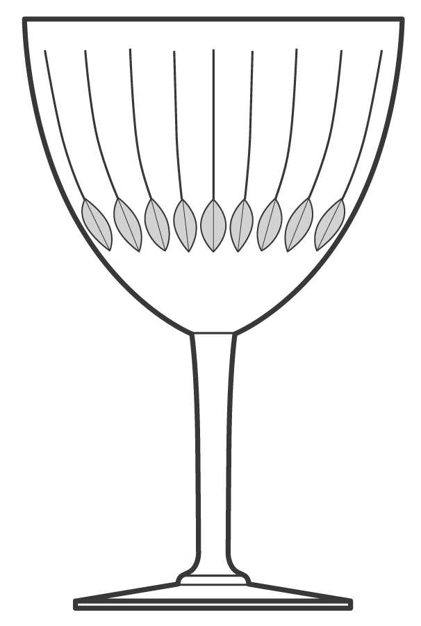 UNK2675 Water Goblet by Unknown Manufacturer-1