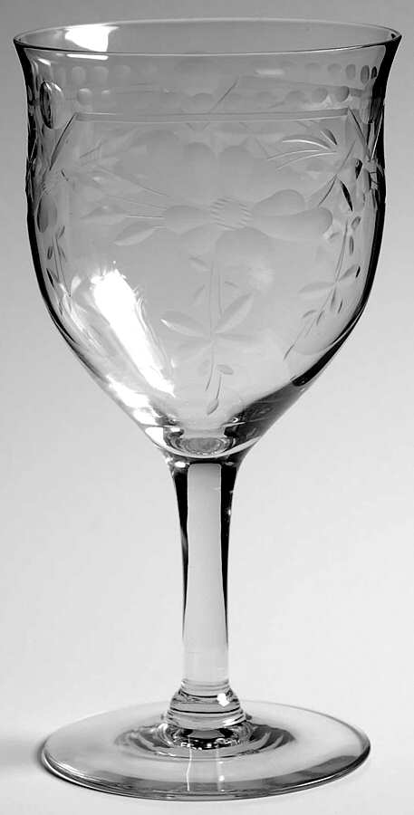 UNK2698 Water Goblet by Unknown Manufacturer-1