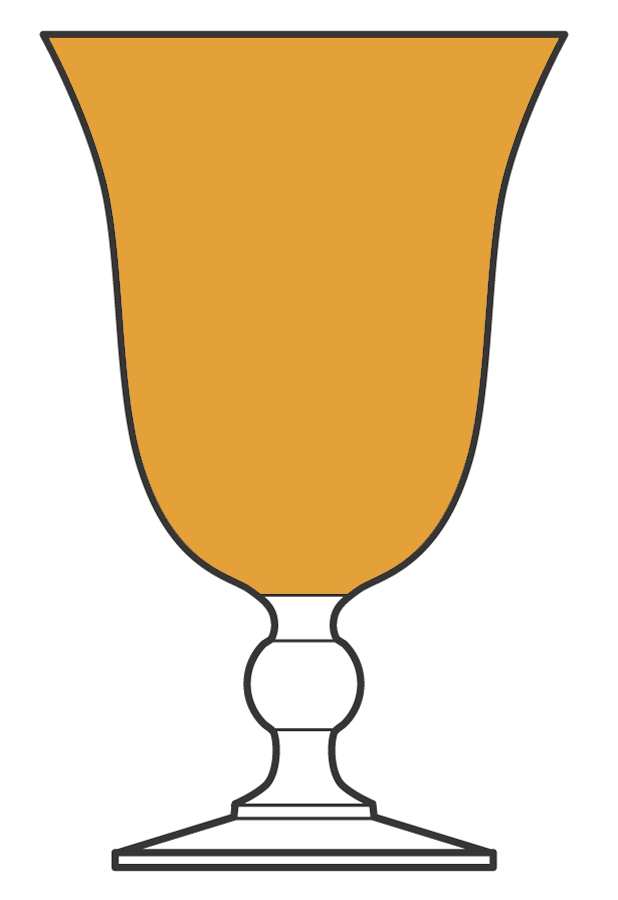 UNK3033 Water Goblet by Unknown Manufacturer-1