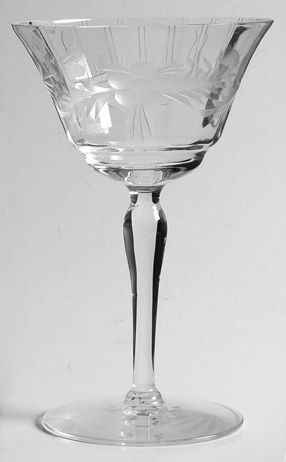 UNK3038 Champagne/Tall Sherbet by Unknown Manufacturer-1